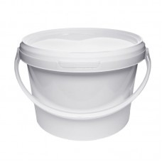 3 LITRE WHITE BUCKET and LID